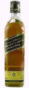 JOHNNIE WALKER Black Label 12  (0.375 )