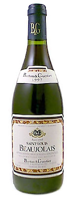 BARTON & GUESTIER Saint Louis Beauyolais   12% 1998. (0.75 )